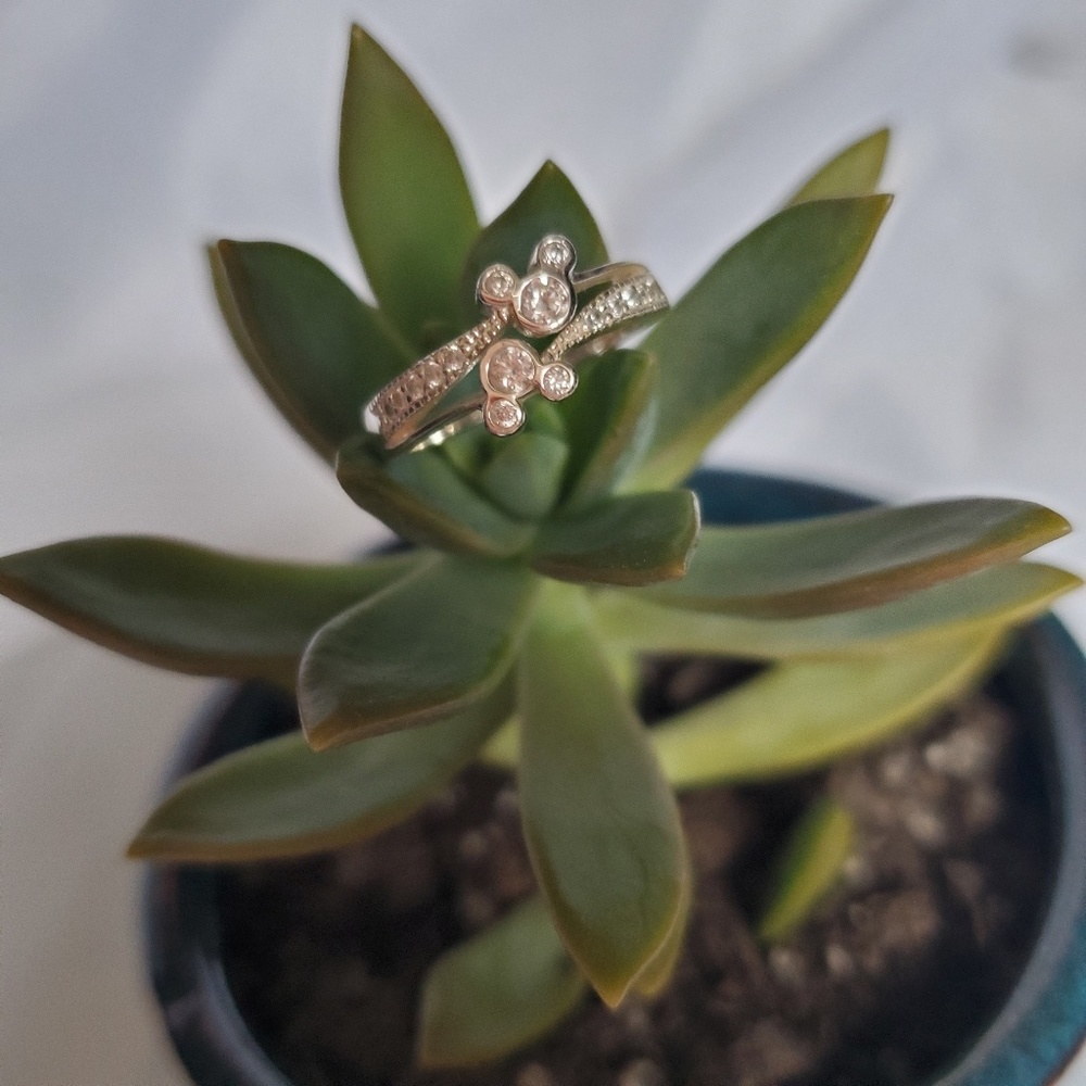 Sterling Silver Mickey Mouse Ring
